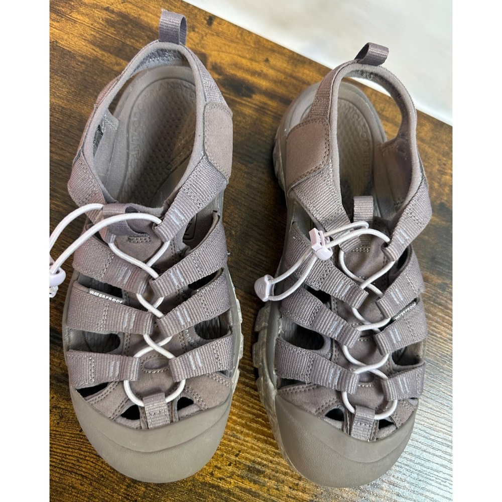 Keen Newport H2 Waterproof Closed Toe Sandals Size 10.5 Shark Swirl Water Hiking - Picture 7 of 14